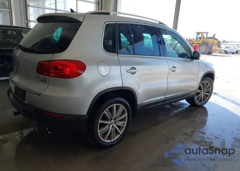 2012 Volkswagen Tiguan Se из США, поврежденный, VIN WVGBV7AX0CW553405